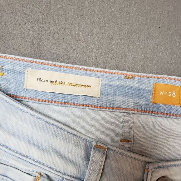 Pilcro And The Letterpress Jean's - Fit SJEJ size 28 Anthropologie - Picture 4 of 15